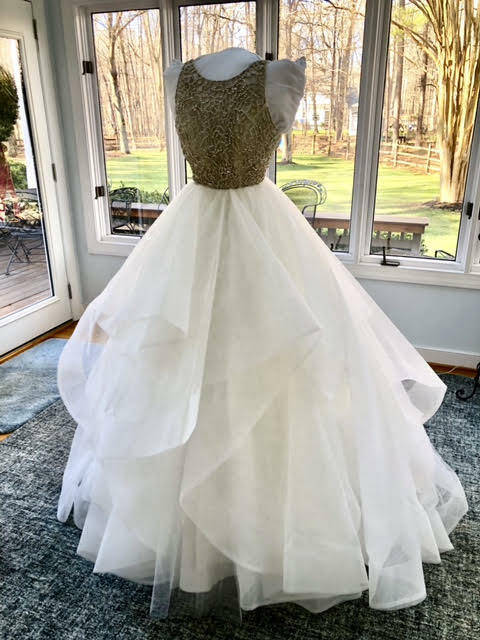 Hayley Paige 'DORI' wedding dress size-04 NEW