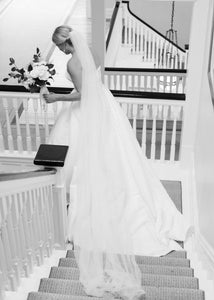 Justin Alexander '88095' wedding dress size-08 PREOWNED