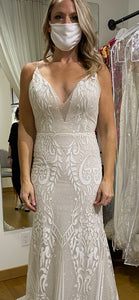Tara Keely 'Sofia' wedding dress size-04 PREOWNED