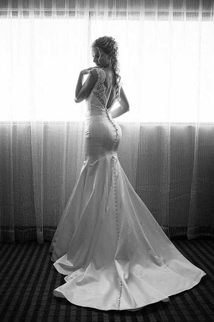 Allure Romance 'Romantic' wedding dress size-04 PREOWNED