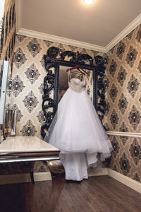Casablanca 'Rosalie' wedding dress size-08 PREOWNED