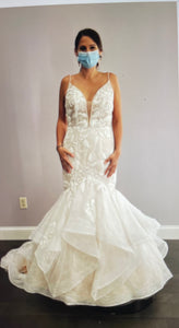 Kitty Chen 'Anissa/V2106' wedding dress size-08 NEW