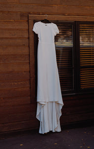 Sarah Seven 'Christi' wedding dress size-04 PREOWNED