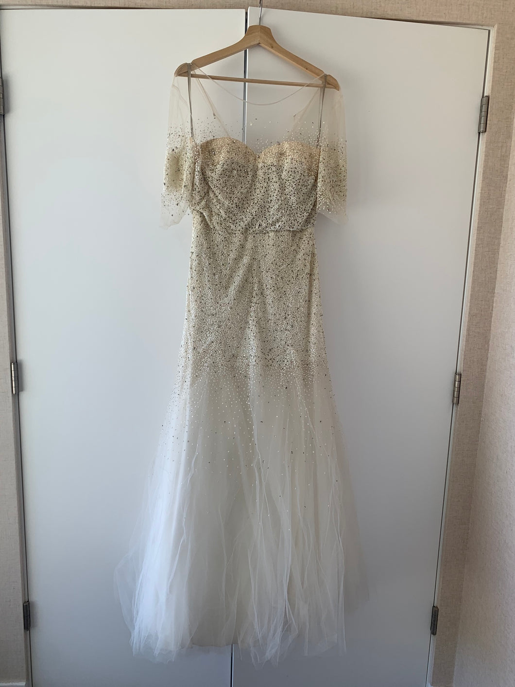 Monique Lhuillier 'Nightingale' wedding dress size-06 NEW