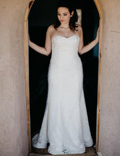 Load image into Gallery viewer, Sareh Nouri &#39;Marigold&#39; size 12 used wedding dress front view on bride
