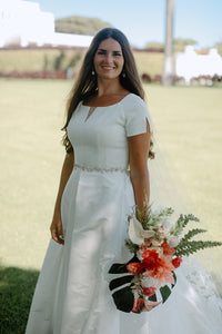 Pronovias 'Caracal' wedding dress size-12 PREOWNED