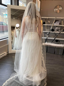 Madison James 'Poppy/Boho' wedding dress size-08 NEW