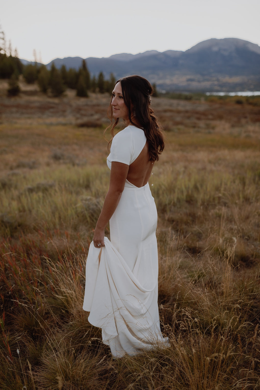 Sarah Seven 'Christi' wedding dress size-04 PREOWNED