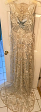 Load image into Gallery viewer, Claire Pettibone &#39;Eden&#39; size 4 new wedding dress back view on hanger
