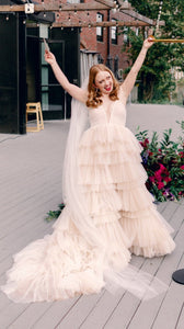 Alena Leena 'Bells' wedding dress size-04 PREOWNED