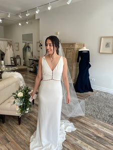 Modeca 'London' wedding dress size-06 NEW