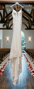 Calla Blanche 'CA-18113' wedding dress size-06 PREOWNED
