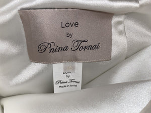 Pnina Tornai 'Pnina Tornai Style #14758 MERMAID EMBELLISHED WEDDING DRESS WITH TULLE SKIRT' wedding dress size-08 NEW