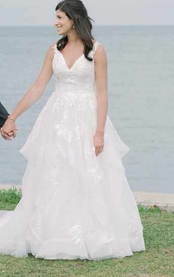 Kitty Chen 'Tara' wedding dress size-04 PREOWNED