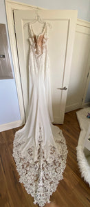 Stella york '6834' wedding dress size-10 SAMPLE