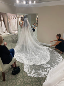 Allure Bridals 'D318 - Tiana' wedding dress size-08 NEW