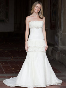 Priscilla of Boston Platinum STYLE PL163 Wedding Dress - Priscilla of Boston - Nearly Newlywed Bridal Boutique - 2