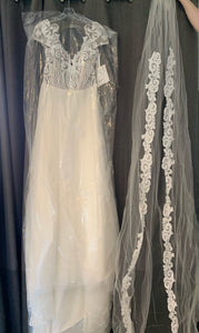 Hayley Paige 'Dakota 1753' wedding dress size-10 NEW