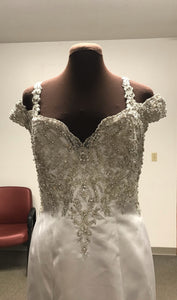 Mori Lee '2880' wedding dress size-12 NEW