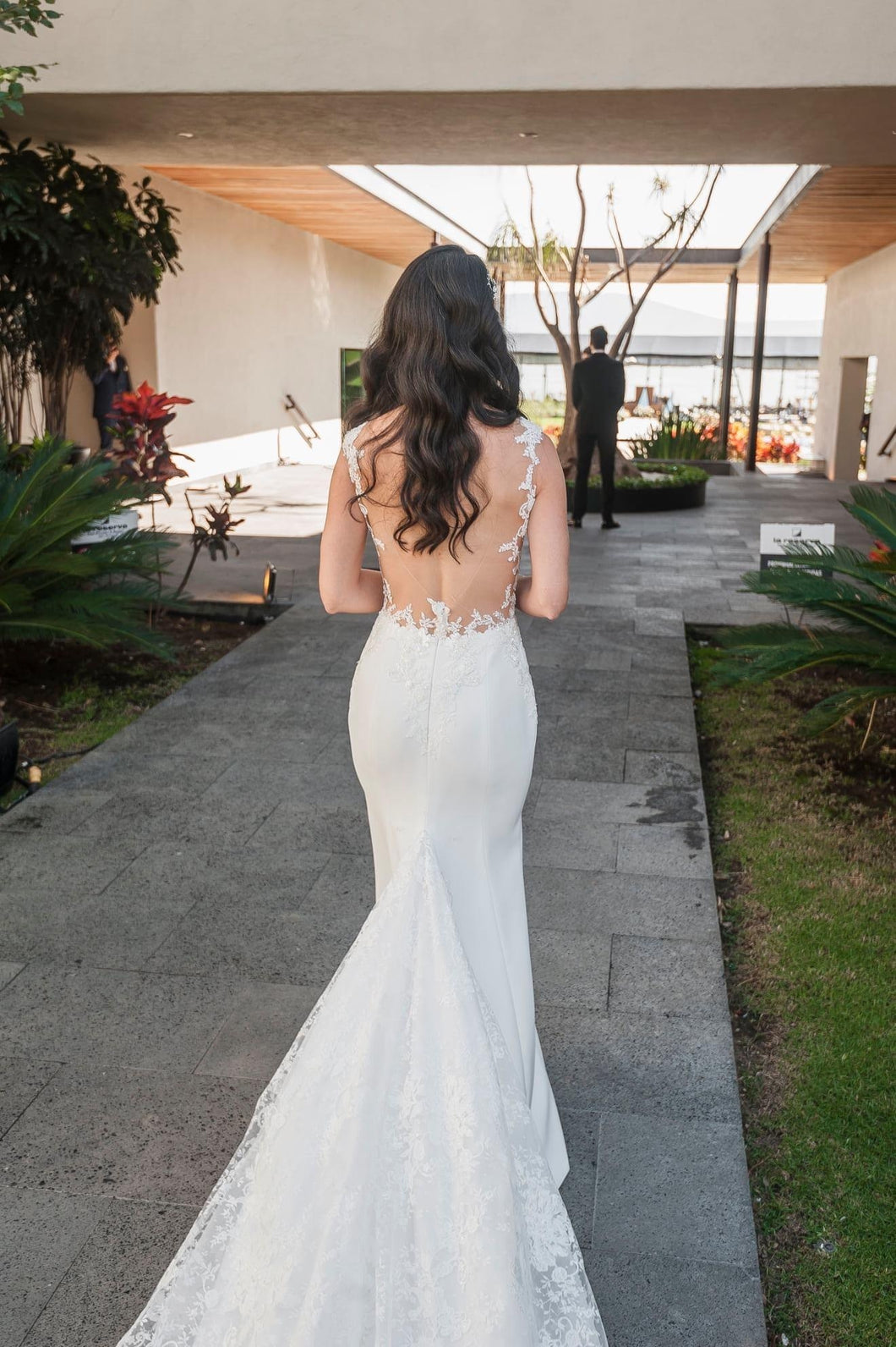 Ines Di Santo 'Nadja' wedding dress size-04 PREOWNED