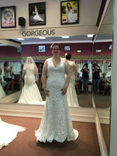 Load image into Gallery viewer, Maggie Sottero &#39;Rebecca Ingram Hope&#39; size 14 used wedding dress front view on bride
