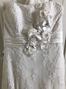 Sottero and Midgley 'Geraldine- RSM1113HC' wedding dress size-14 PREOWNED