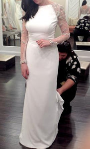 Pronovias 'Orsola' size 4 new wedding dress front view on bride