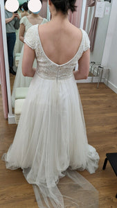 THEIA 'Nima' wedding dress size-10 SAMPLE