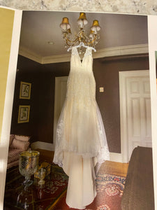 Symphony Bridal 'S3841' wedding dress size-06 PREOWNED