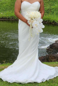 Sophia Moncelli 'N/A' wedding dress size-08 PREOWNED