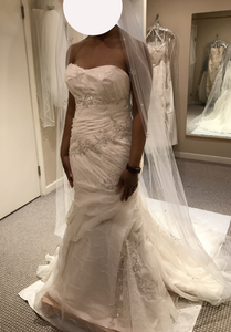 Christina Wu '205' wedding dress size-10 NEW