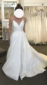 JUSTIN ALEXANDER 'Allure Romance 3303' wedding dress size-06 NEW