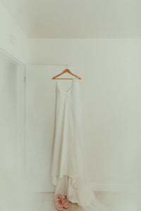 Sarah Seven 'Mandi' wedding dress size-04 PREOWNED