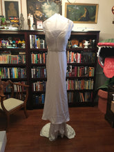 Load image into Gallery viewer, Paloma Blanca &#39;Paloma Satin&#39; size 6 used wedding dress front view on hanger
