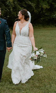 Martina Liana '1078' wedding dress size-16 PREOWNED