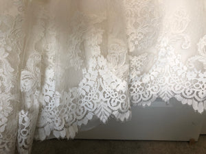 Maggie Sottero 'Cadence' size 6 used wedding dress view of hemline