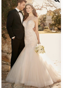 Essence of Australia '2195' size 10 new wedding dress front view on model