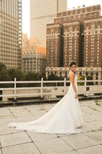 Load image into Gallery viewer, Martina Liana &#39;744&#39; size 4 used wedding dress side view on bride
