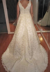 Jim Hjelm 'Custom Inspired Gown' - Jim Hjelm - Nearly Newlywed Bridal Boutique - 2