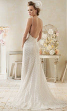 Load image into Gallery viewer, Alfred Angelo &#39;8528&#39; size 8 sample wedding dress back view on model
