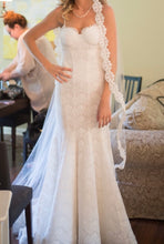 Load image into Gallery viewer, Pnina Tornai &#39;4180/1187268&#39;  size 8 used wedding dress front view on bride
