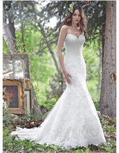 Load image into Gallery viewer, Maggie Sottero &#39;Cadence&#39; size 6 used wedding dress front view on model
