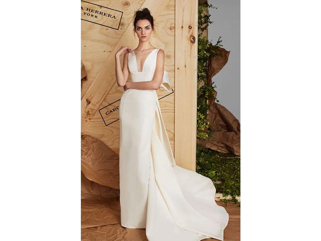 Carolina Herrera 'Aubrey' size 0 used wedding dress – Nearly Newlywed