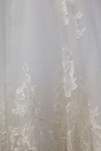 Maggie Sottero 'Marianne' size 6 used wedding dress view of fabric