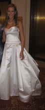 Load image into Gallery viewer, Peter Langner &#39;Classic Ball Gown&#39; size 0 used wedding dress front view on bride
