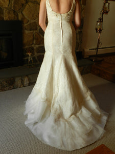 Agnes 'Lace and Satin' - Agnes - Nearly Newlywed Bridal Boutique - 2