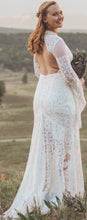 Load image into Gallery viewer, Rue De Seine &#39;Payton&#39; size 6 used wedding dress back view on bride
