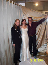 Load image into Gallery viewer, Vera Wang &#39;Juliet&#39; size 4 used wedding dress front view on bride
