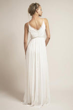 Load image into Gallery viewer, Saja &#39;HB6622&#39; size 2 used wedding dress back view on model
