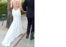 Load image into Gallery viewer, Katie May &#39;Poipu&#39; size 2 used wedding dress back view on bride
